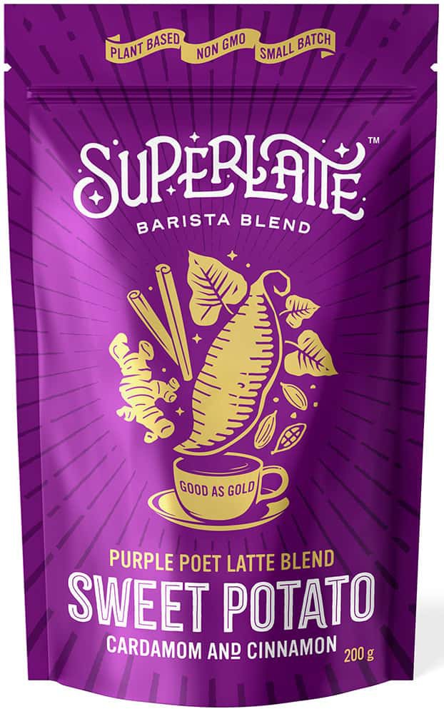 Purple Poet Sweet Potato 200 gram SuperLatte -   -