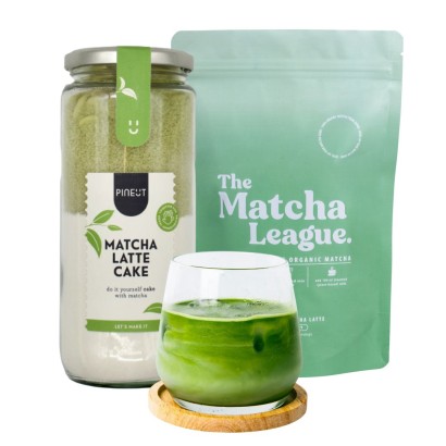 PINEUT MATCHA LATTE CAKE &...