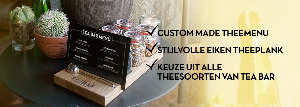 Tea Tray Barney theeplank de luxe